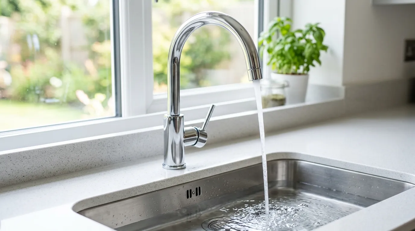 Local Plumbing Master Pros same day plumber fixing a faucet in Gholson, TX